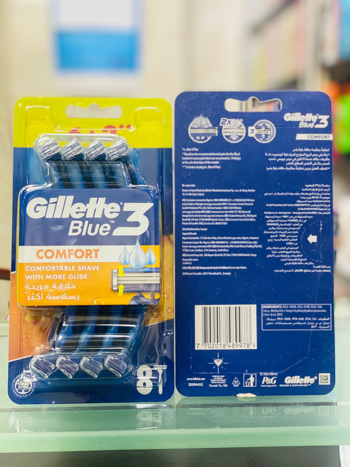 Gillette Blue 3 Comfort 3-Blade