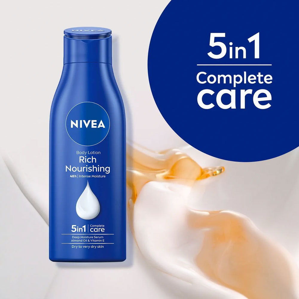 Nivea Body Lotion Nourishing Dry Skin